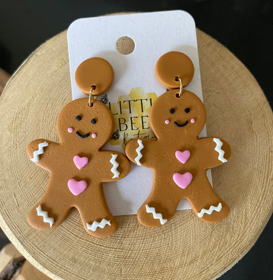 Gingerbread Earrings