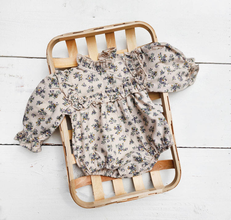 Floral Baby Romper